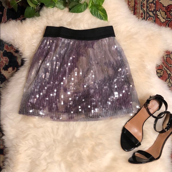 Aqua Dresses & Skirts - 💎HP💎 Aqua (Bloomingdales) Iridescent Mini Skirt